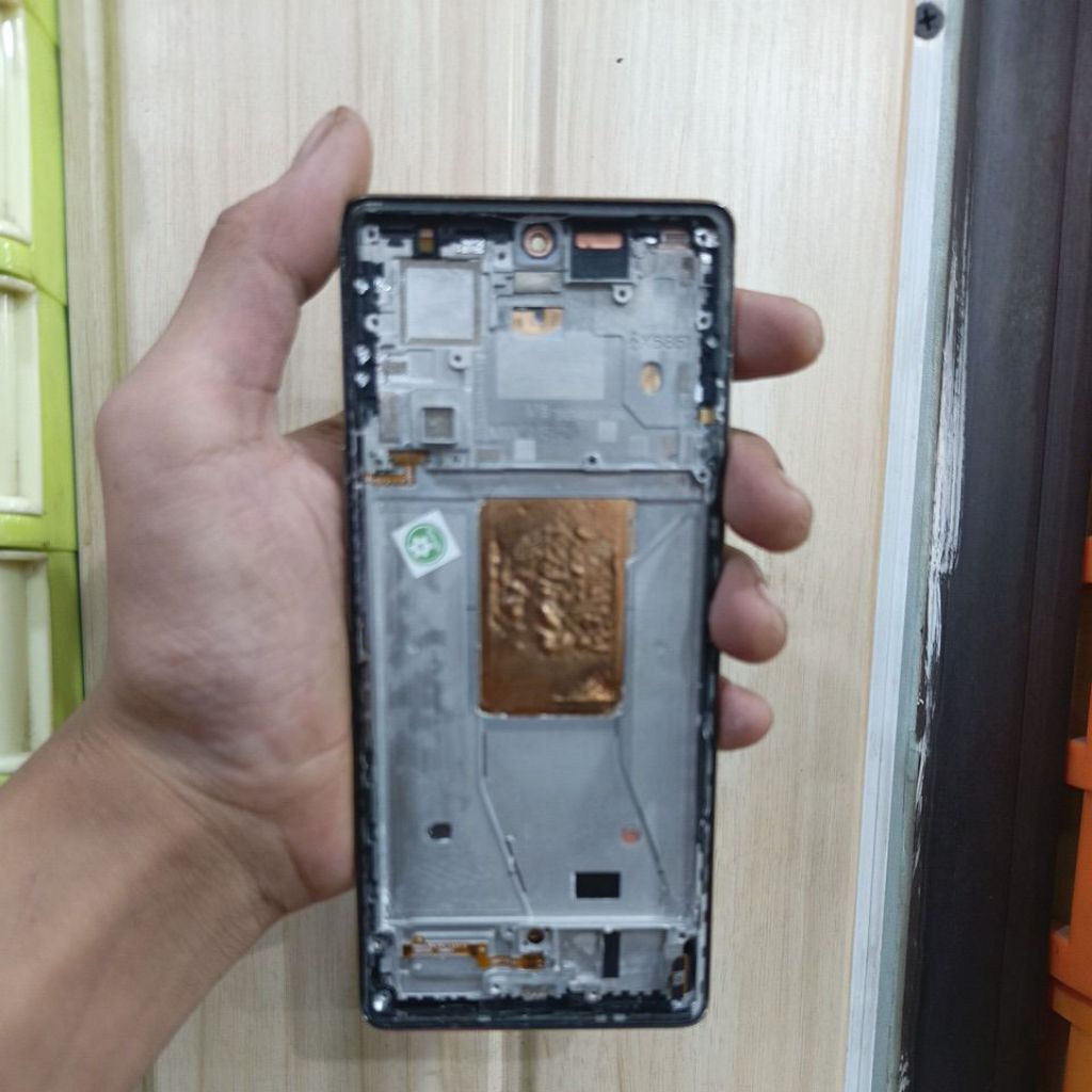 lcd infinix note 40 pro minus baret layar