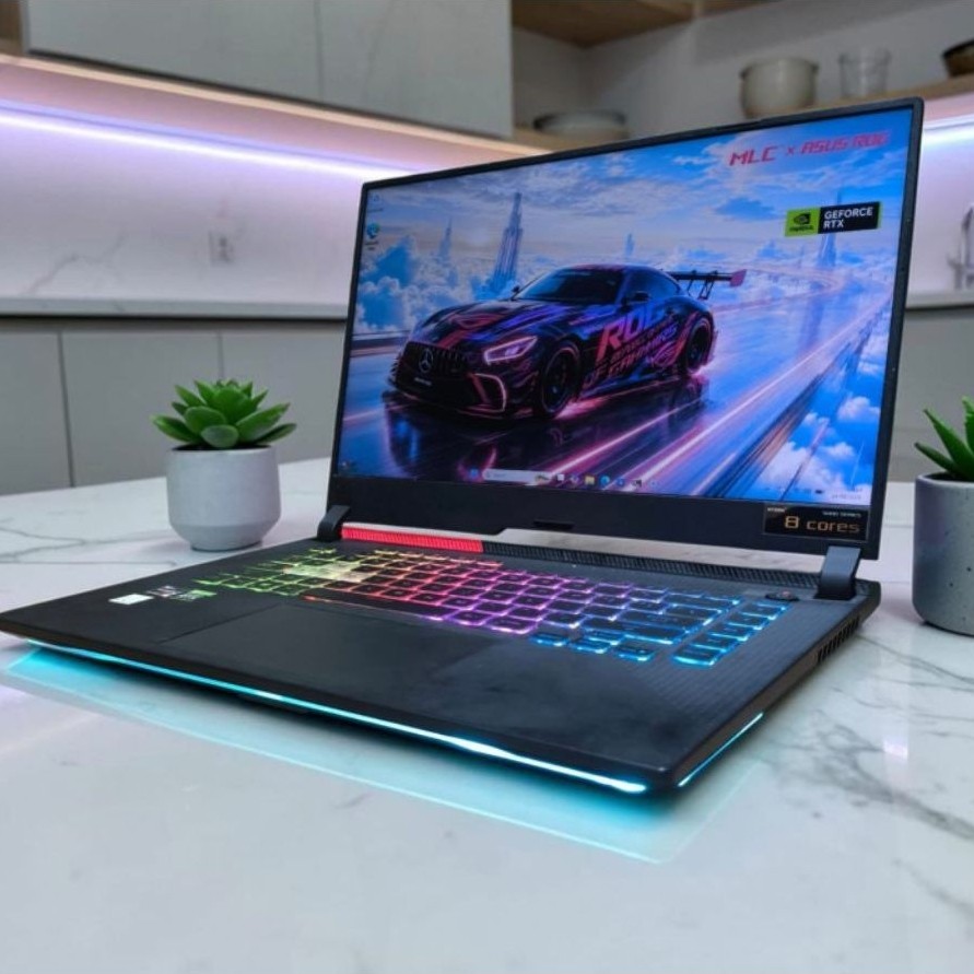 Laptop Gaming ASUS ROG CYBERPUNK RYZEN 7 RAM 16Gb NVIDIA RTX 3050 SSD 512Gb DUAL VGA