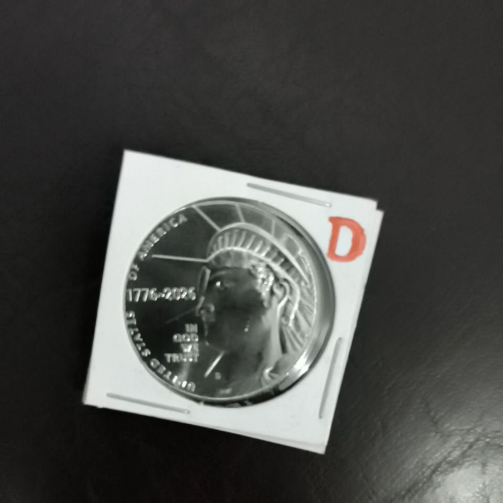 Koin Koleksi enduring liberty 50 CENT