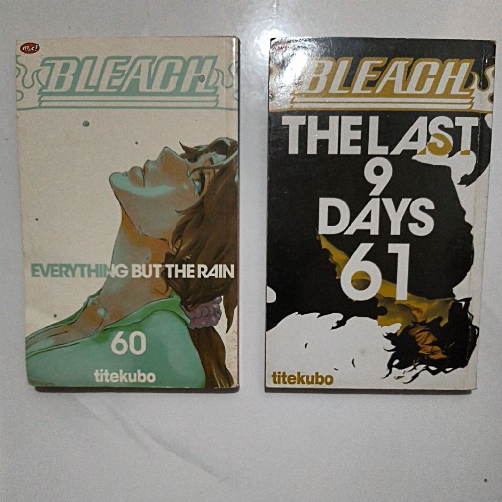 komik Bleach  Tite kubo set vol 60 & 61 bekas