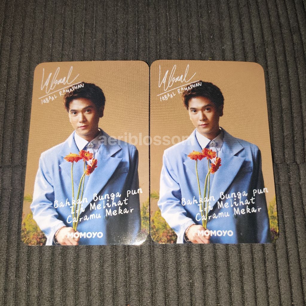 OFFICIAL PHOTOCARD IQBAL RAMADHAN MOMOYO