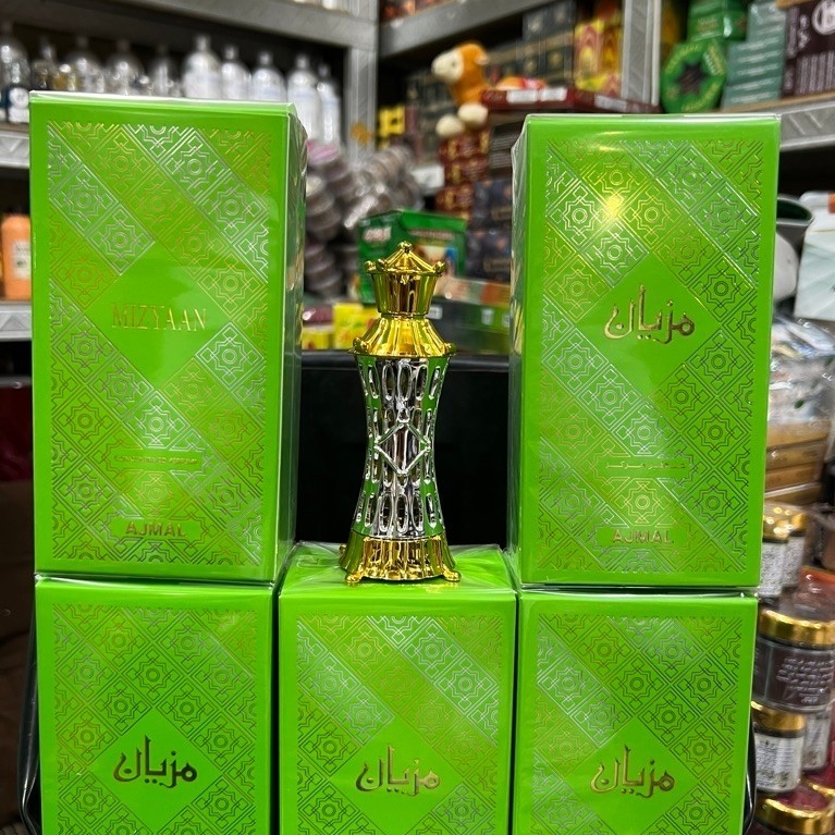 Parfum Mizyan Ajmal 14ml asli original Aroma Oud Gaharu asli