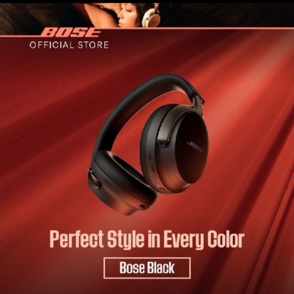 Headphone Bose Wireless Over Ear Bose Black