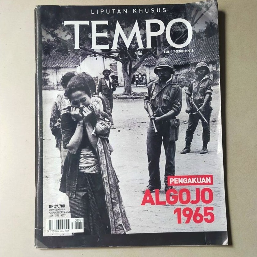Majalah Tempo Liputan Khusus : Pengakuan Algojo 1965