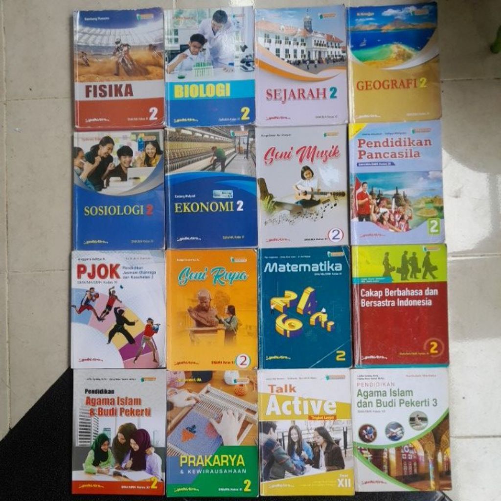 BUKU PAKET SMA/MA KURIKULUM MERDEKA PENERBIT YUDISTIRA