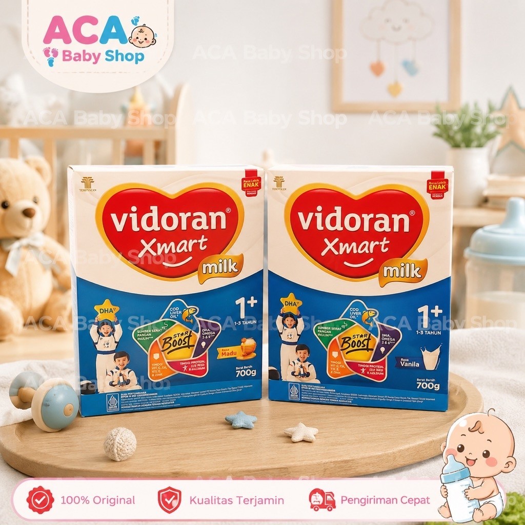 Vidoran Smart 1+ 700gram / Susu Formula bayi Vidorant Smart 1+