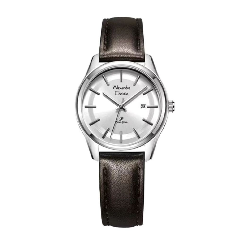 Jam Tangan couple AC 1027  kulit - Rantai Original