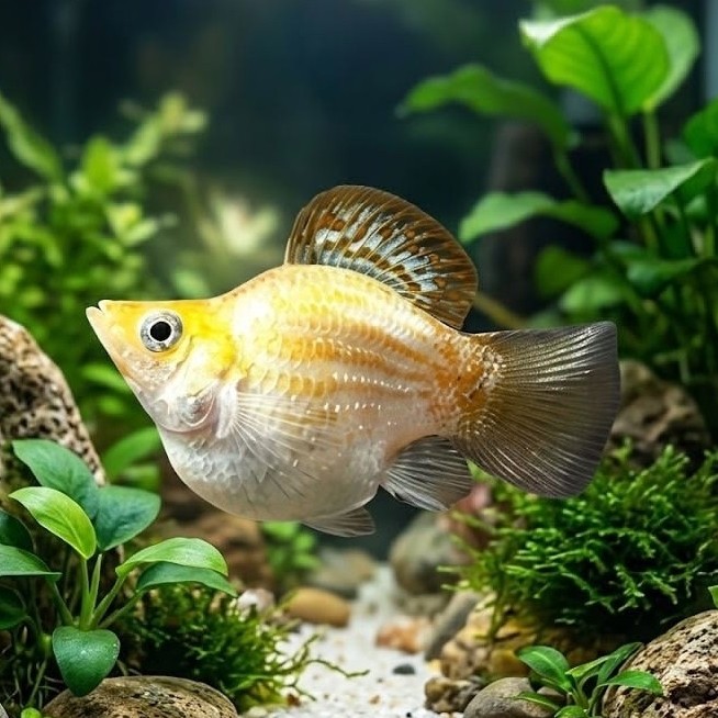 [Chan Aquatic] Ikan Hias Molly Thailand Balon | Molly Thailand Balloon | Size M+