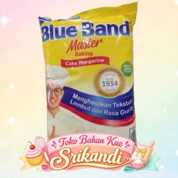 Blueband 1kg / Blue band pouch 1kg/ Blueband pouch 1kg kemasan pabrik