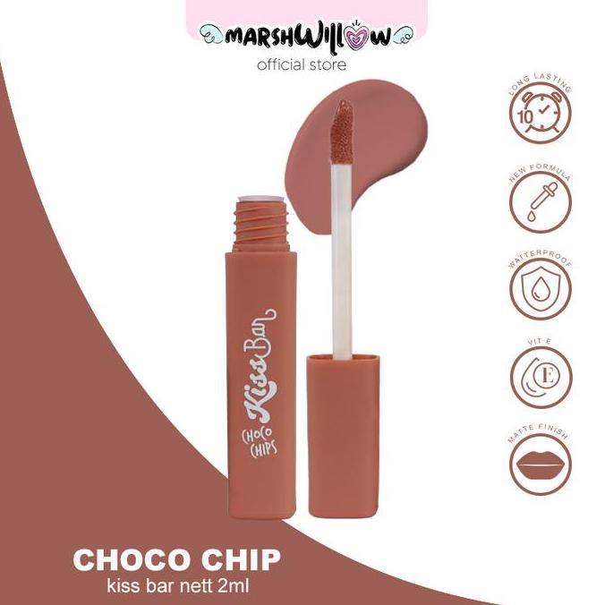 Liplip- Marshwillow Kiss Bar Lip Matte With New Formula