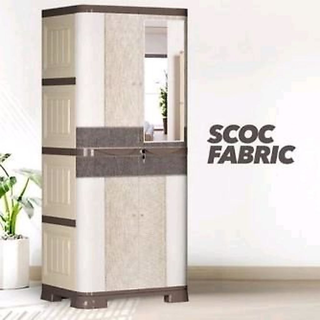 Lemari pakaian plastik Olymplast / Olymplast Lemari Pakaian 2 pintu / lemari plastik SCOC / Lemari P