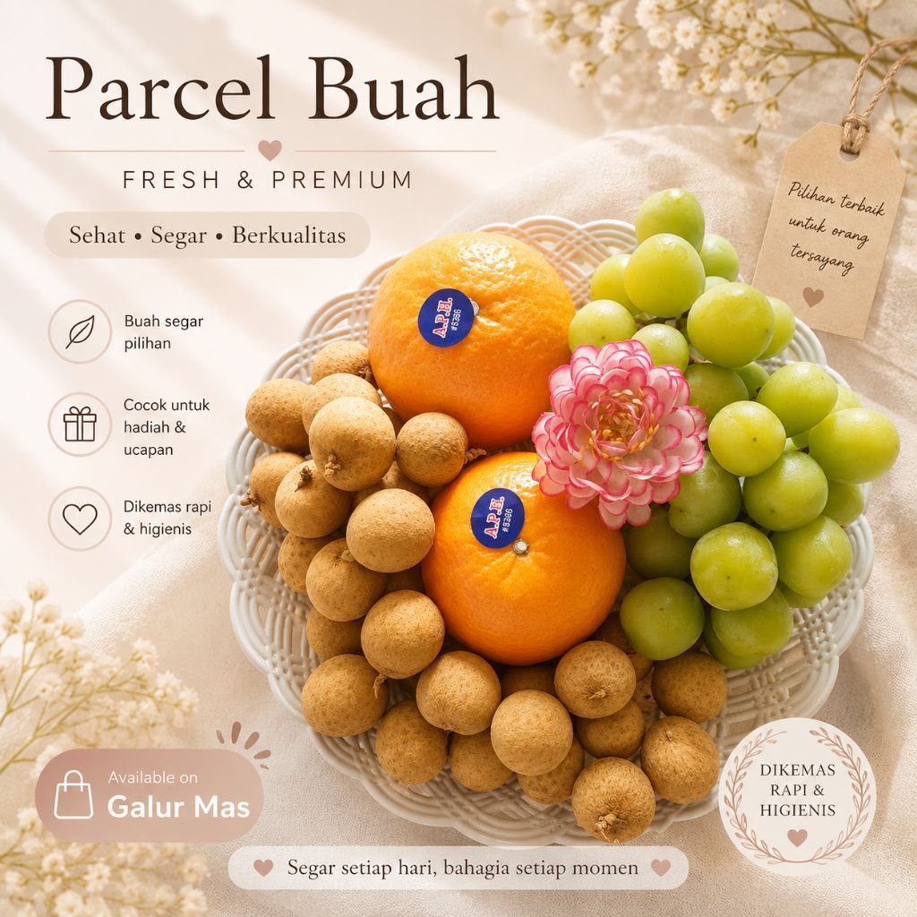 Hampers / Parcel Buah Piring