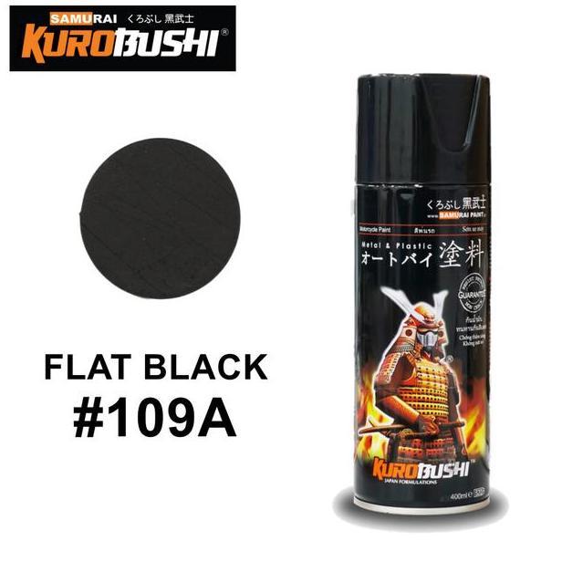 PHIMO Pilox Samurai 109A FLAT BLACK DOFF 400ml Hitam Samurai 109 Cat Samurai