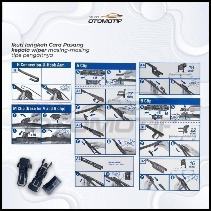 TERBARU WIPER MERCY W169 A150 ACDELCO BEAM FRAMELESS 