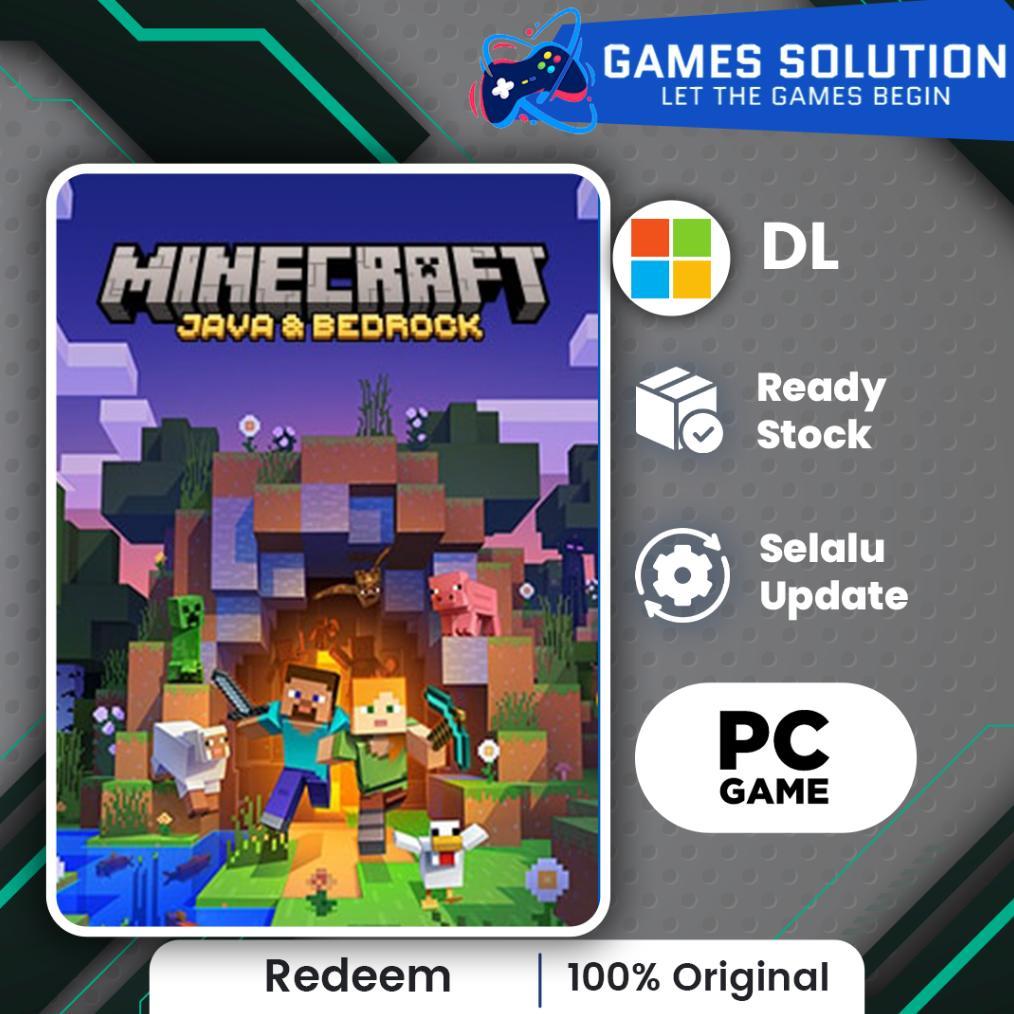 minecraft Java and Bedrock Edition for PC Original