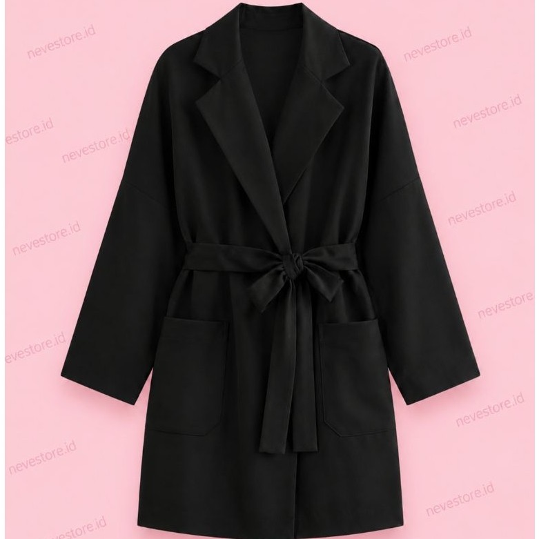 Modelano Blanc Malika Black Dress