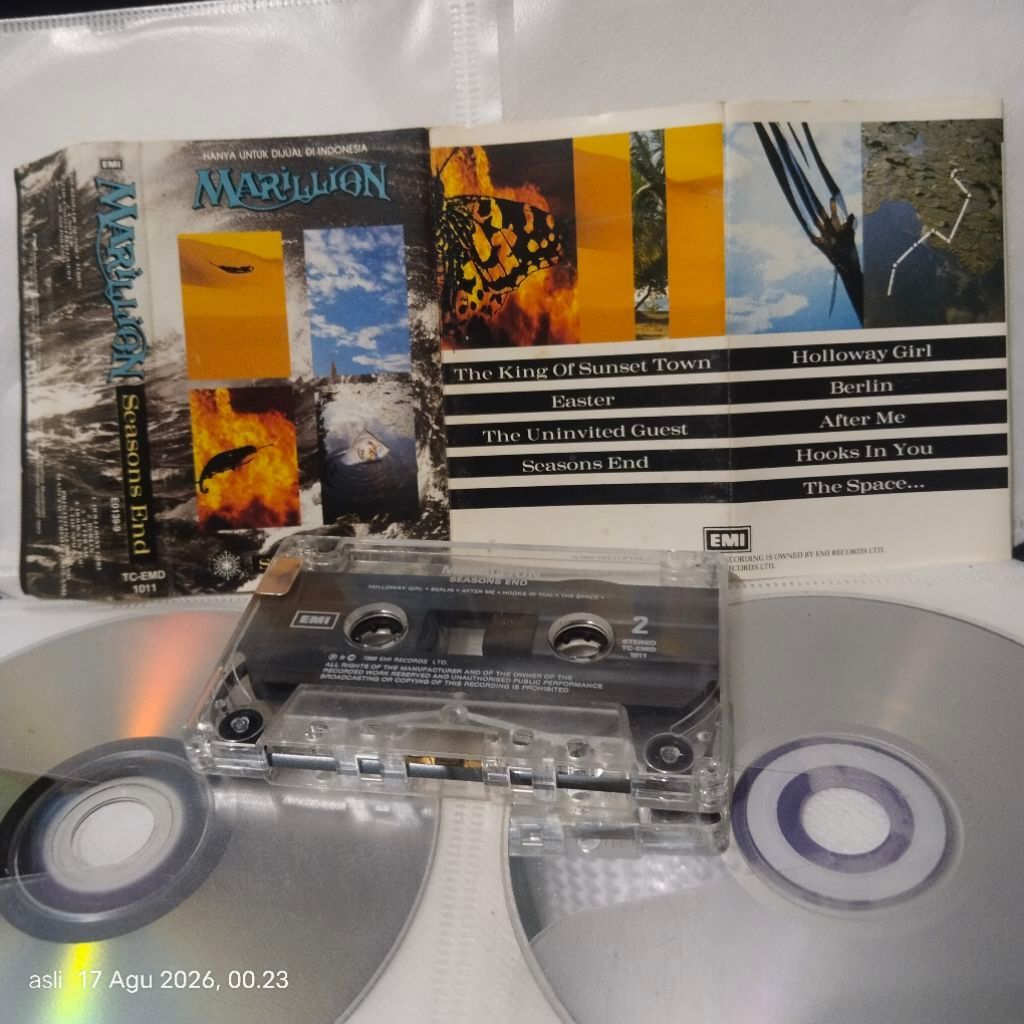 kaset pita MARILLION _ season end