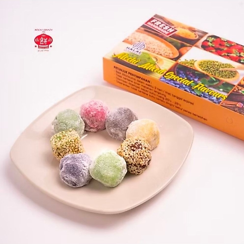 Mochi Kaswari Lampion Sukabumi Spesial Mixed Special Flavours Isi 18 Butir