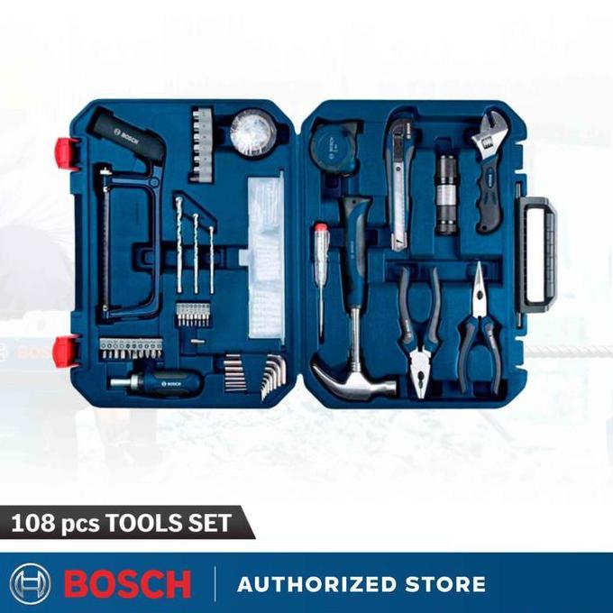 BOSCH Toolkit 108 Pcs Mixed Set 108 Multifunction Tool Kit