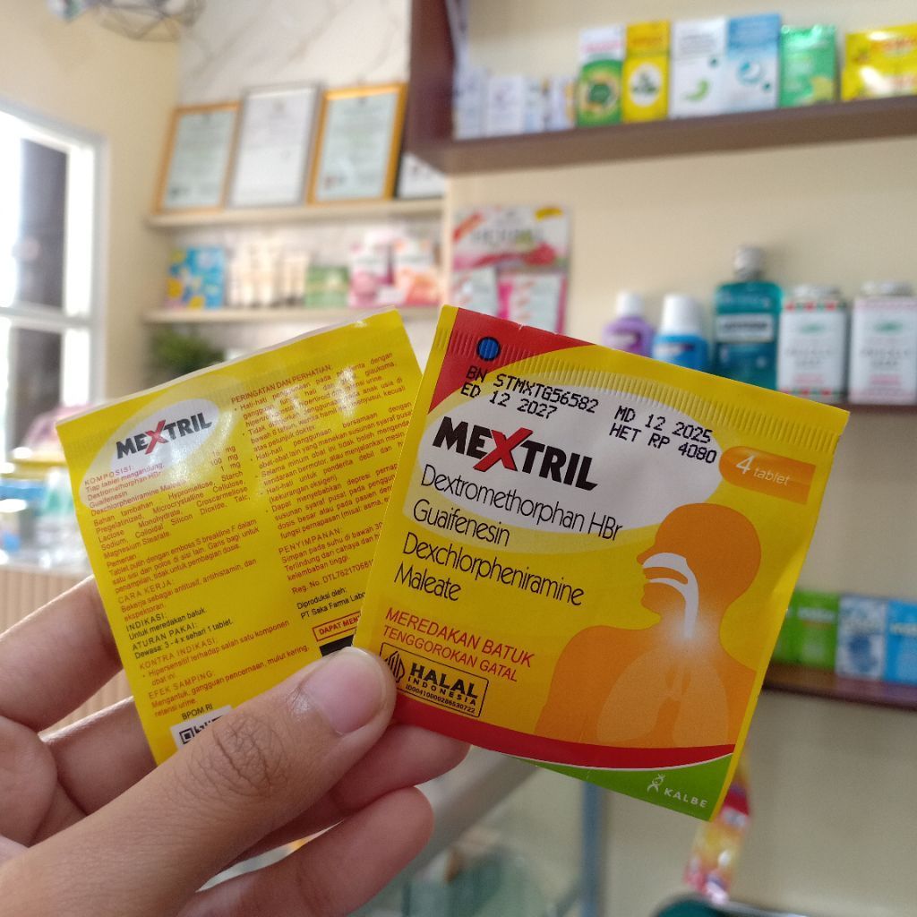 MEXTRIL – OBAT BATUK & TENGGOROKAN