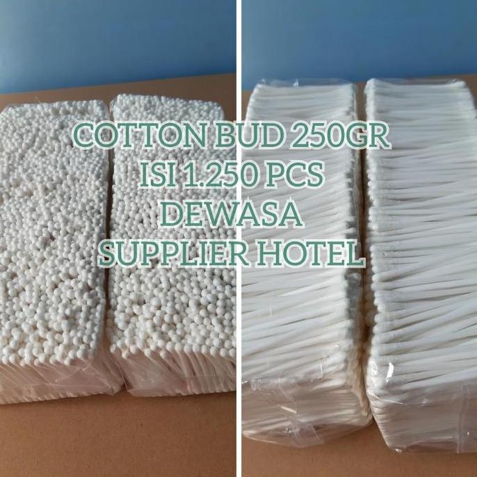 cotton bud 1/4 kg isi 1250 pcs