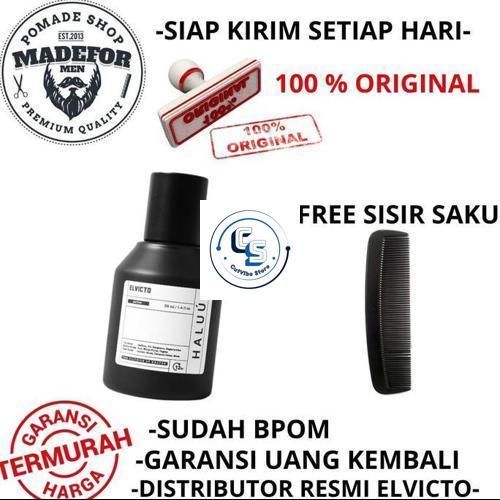 ELVICTO HALUU PARFUM ELVICTO PARFUM HALUU FREE SISIR SAKU ORIGINAL 100