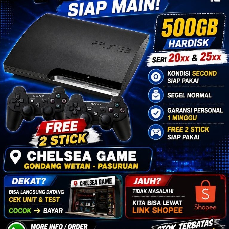 PS3 slim second