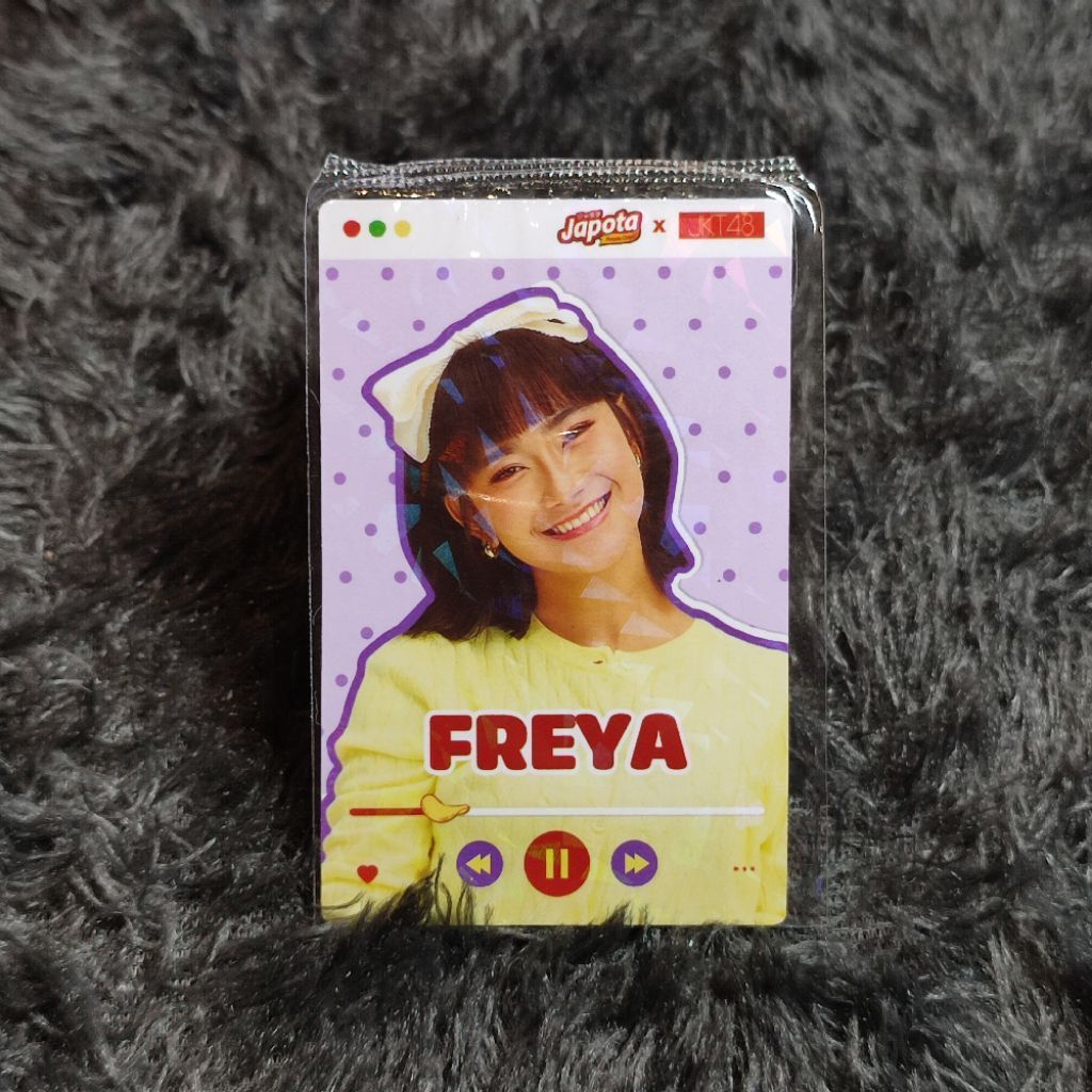 photocard freya JKT48 x Japota hologram V5 official