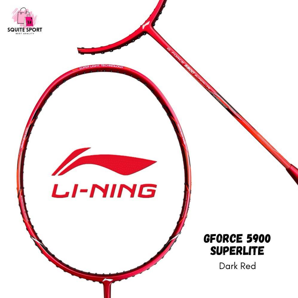 NEW DEALS RAKET LINING GFORCE 5800 5900 SUPERLITE ORIGINAL BADMINTON