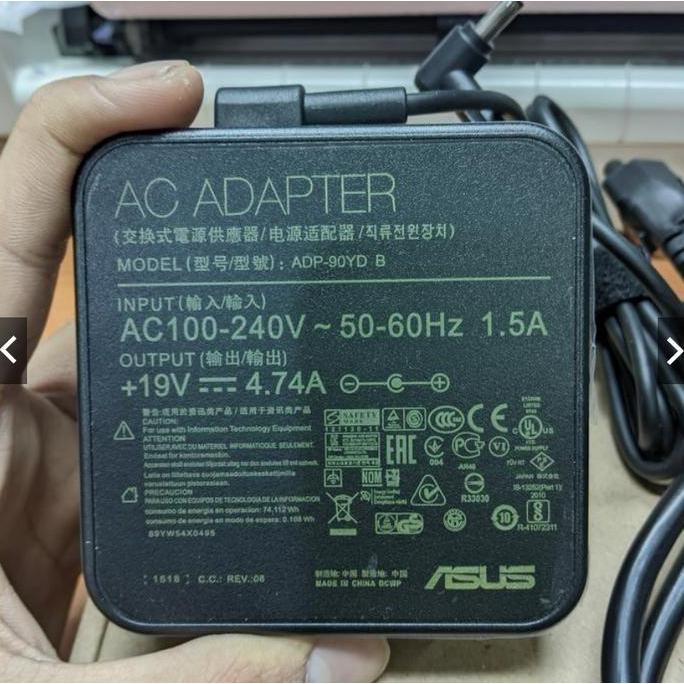 Promo Adaptor/Charger Asus Vivobook 14X K3405 K3405V K3405VA K3405VC K3405VF K3405ZF 19V 4.74A 90W D