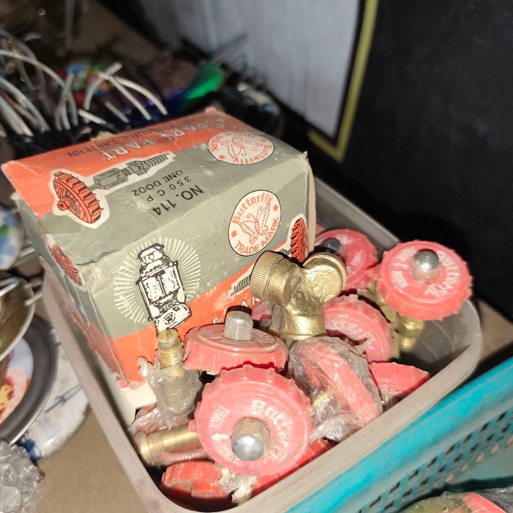 setelan gas lampu petromax/ gaspom