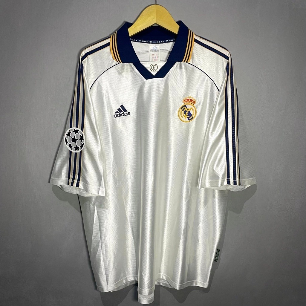 Jersey Original Real Madrid Home 1998-2000 Player Issue Raul - 2XL