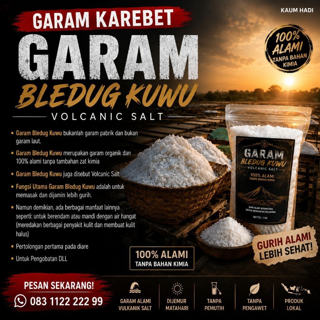 Garam Bledug Kuwu Grobogan