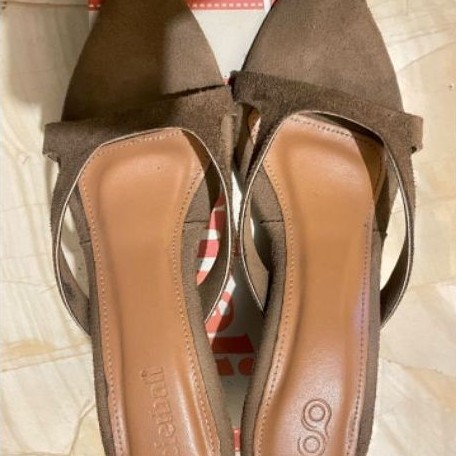 Vesper Suede Heels Bien Bali Size 37