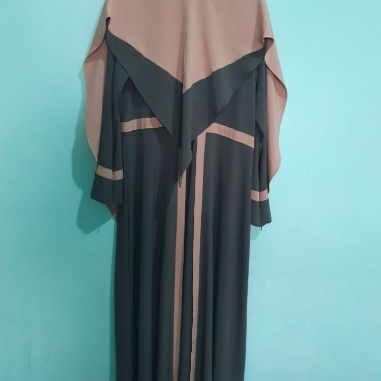 prelove gamis arniz set khimar