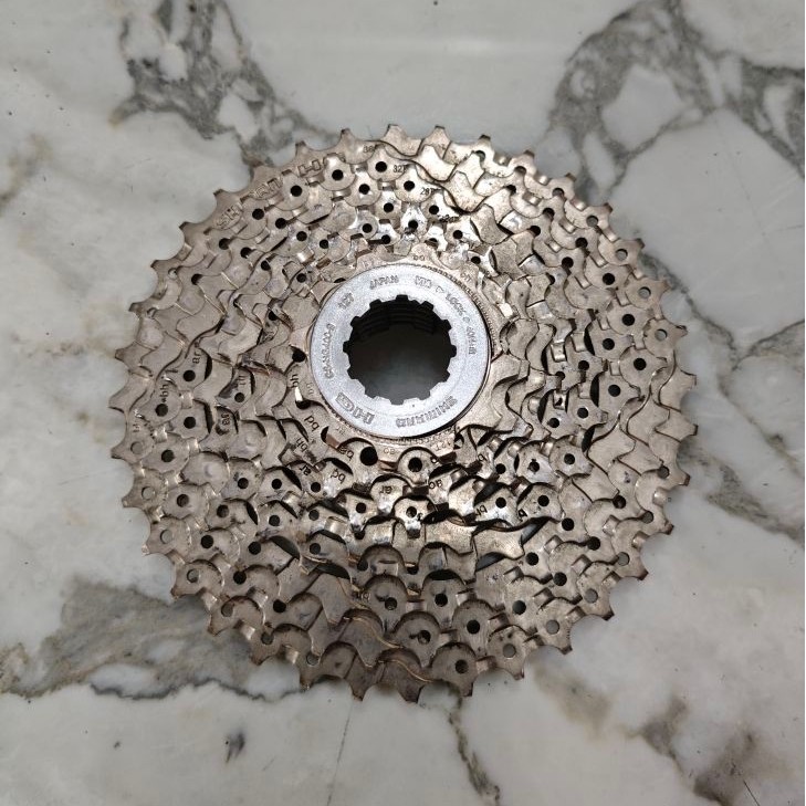 Gear sprocket cassette shimano CS-HG400-9 (12-36T) SECOND