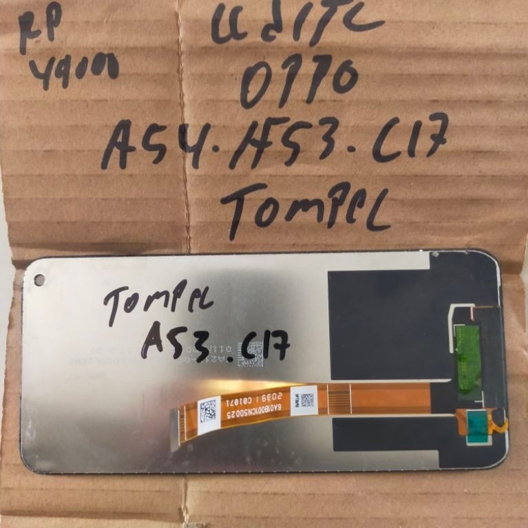 LCD TC HP OPPO A54. A53. C17 minus tompel dikit Joss