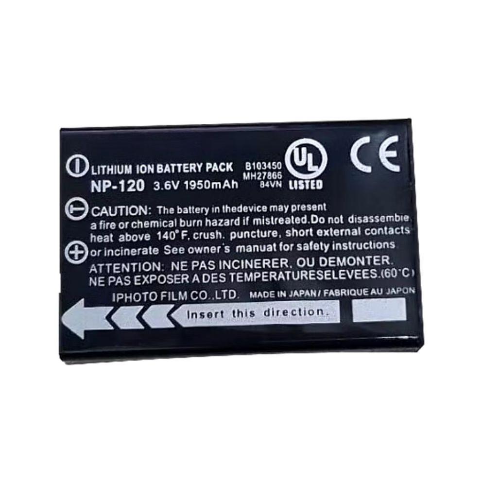Ready Battery Kamera FinePix 603 Batre Fine Pix F10 Baterai Fujifilm BC NP-120 Batrai Fuji F10 NP120
