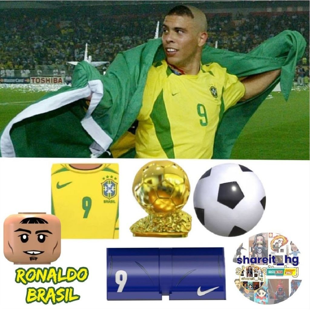 Action figure mini, Ronaldo Brasil