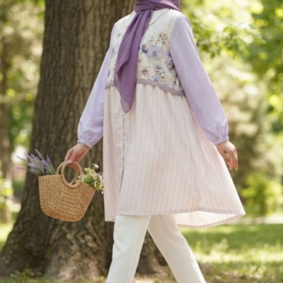 tunik bunga B 192 by atalla