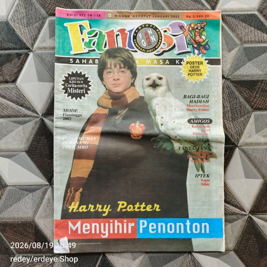 Tabloid Fantasi No 422 Januari 2002