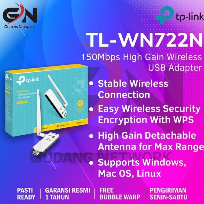 TP-Link TL-WN722N USB Wifi TPLINK / TP LINK TL WN722N /TL WN 722N