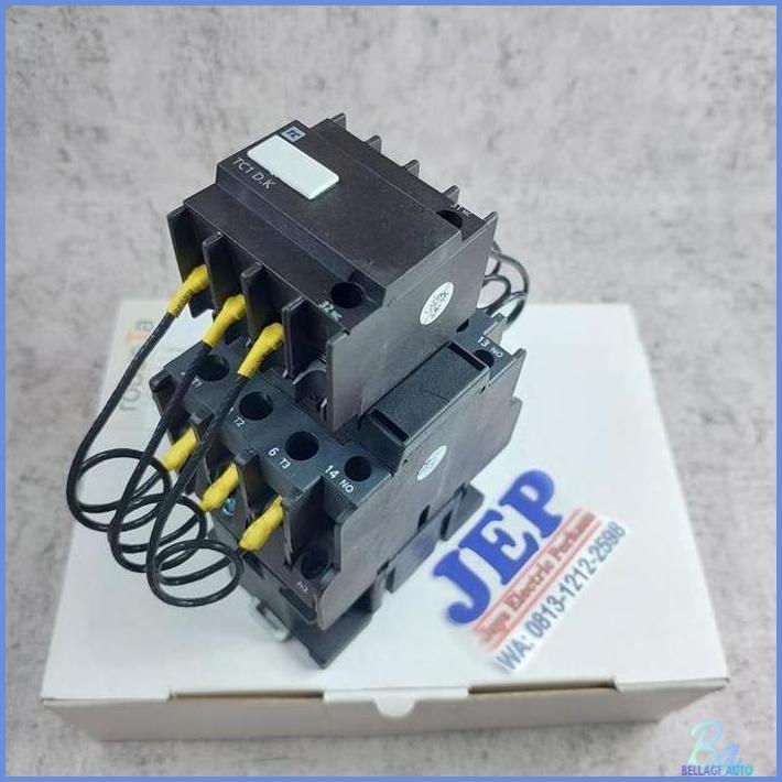 CONTACTOR CAPACITOR 25 KVAR KONTAKTOR KAPASITOR 25KVAR TC ROBUSTA TC25 HEMAT