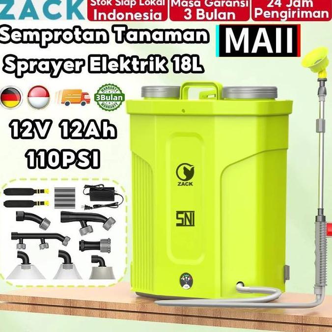warkahbagus8 - alat semprot tangki sprayer manual 18 liter elektrik,alat semprot tanaman pertanian, 
