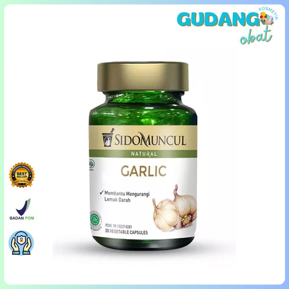 SidoMuncul Garlic Kapsul 30's - SidoMuncul Garlic - Ekstrak Bawang Putih