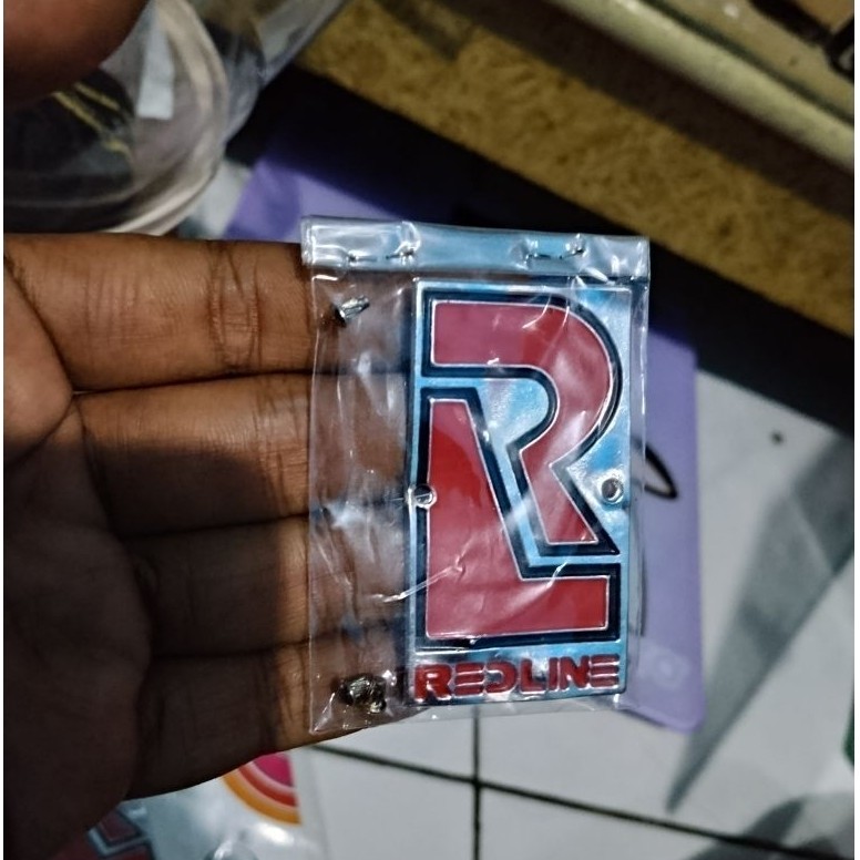 Emblem Sepeda BMX REDLINE RED LINE NOS INCLUDE PAKU - LIMITED EDITION REDLINE BICYCLE NEW