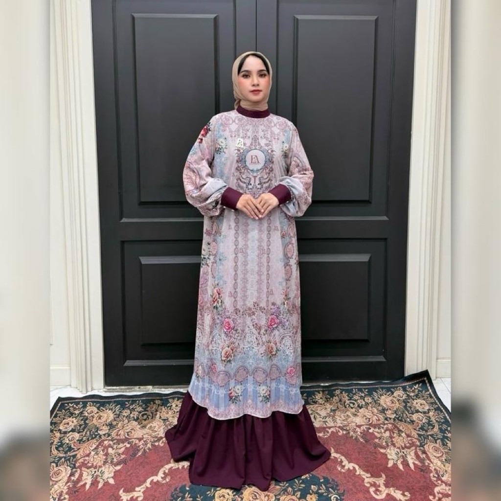 Agista Dress Exlusive By Elly Arsy Only Gamis