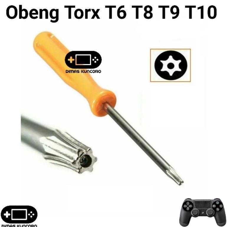 Obeng Torx T6 T8 T9 T10 mesin console xbox 360 one ps3 ps4 ps5