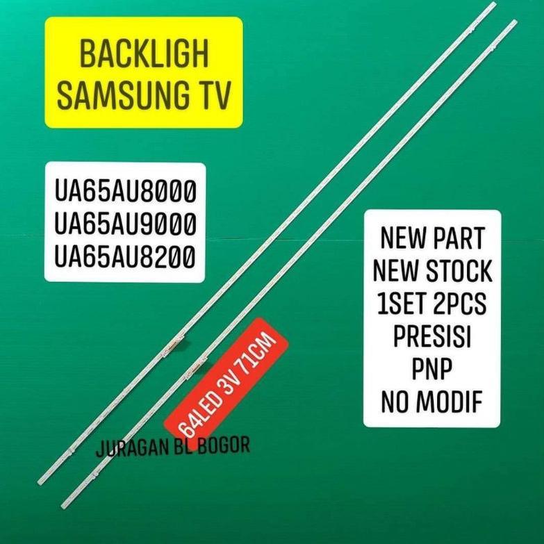 bestpromo lampu led bl backlight tv samsung ua65au8000 ua65au8200 ua65au9000 65au8000