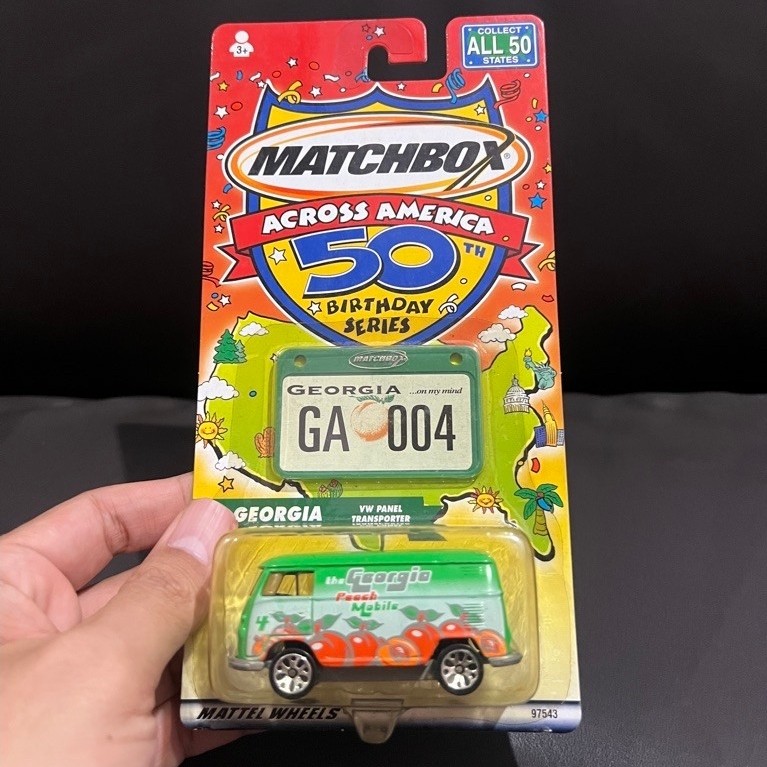 Matchbox Across America VW Panel Transporter Georgia